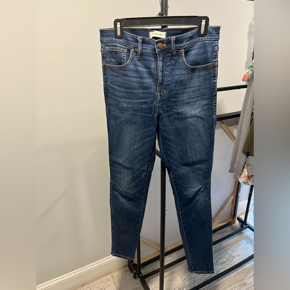 Madewell Women's Dark Blue Skinny Jeans